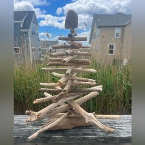 🌻Maine driftwood tree